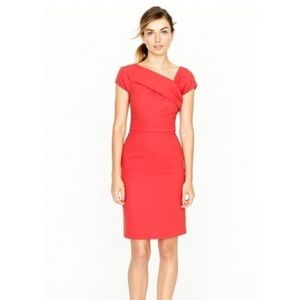 J. Crew Suiting Origami Sheath Dress